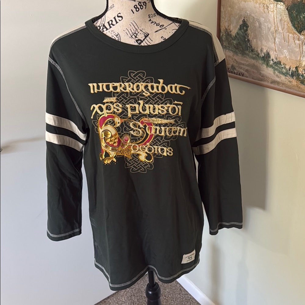 Book of Kells Quarter Sleeve Tee - XL